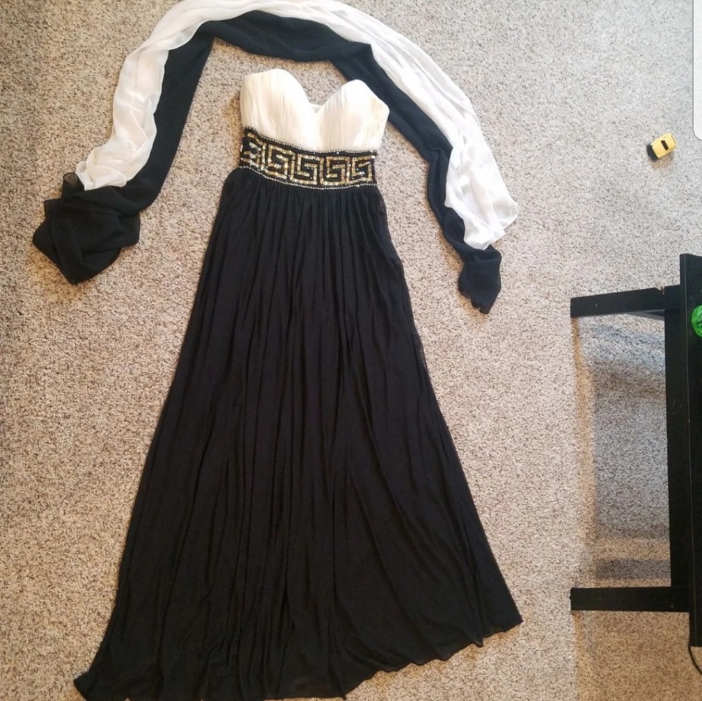 Gorgeous forever unique beaded formal gown